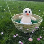 Baby chick crochet amigurumi