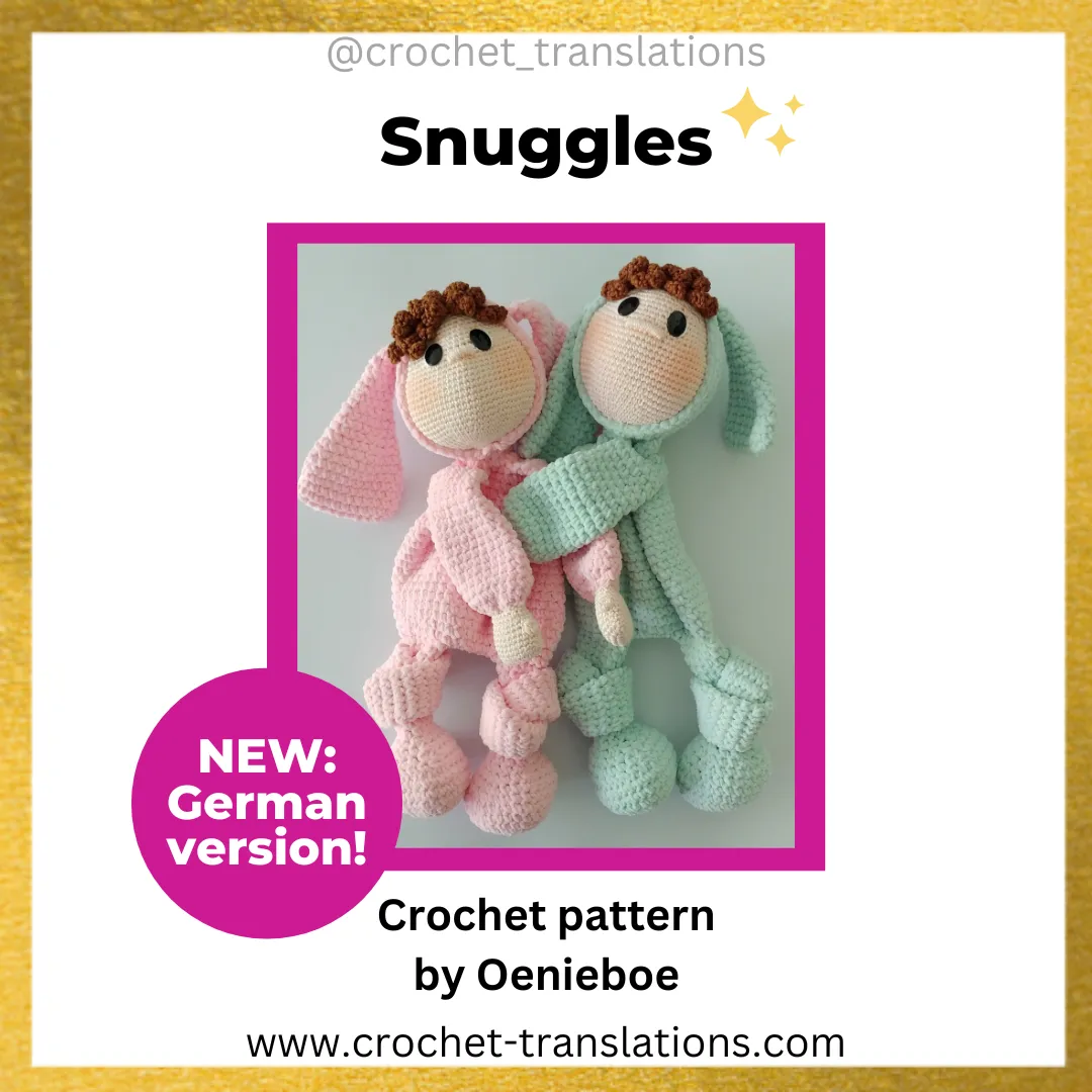 An image showing the Snuggles Bunnies crochet pattern by Oenieboe.